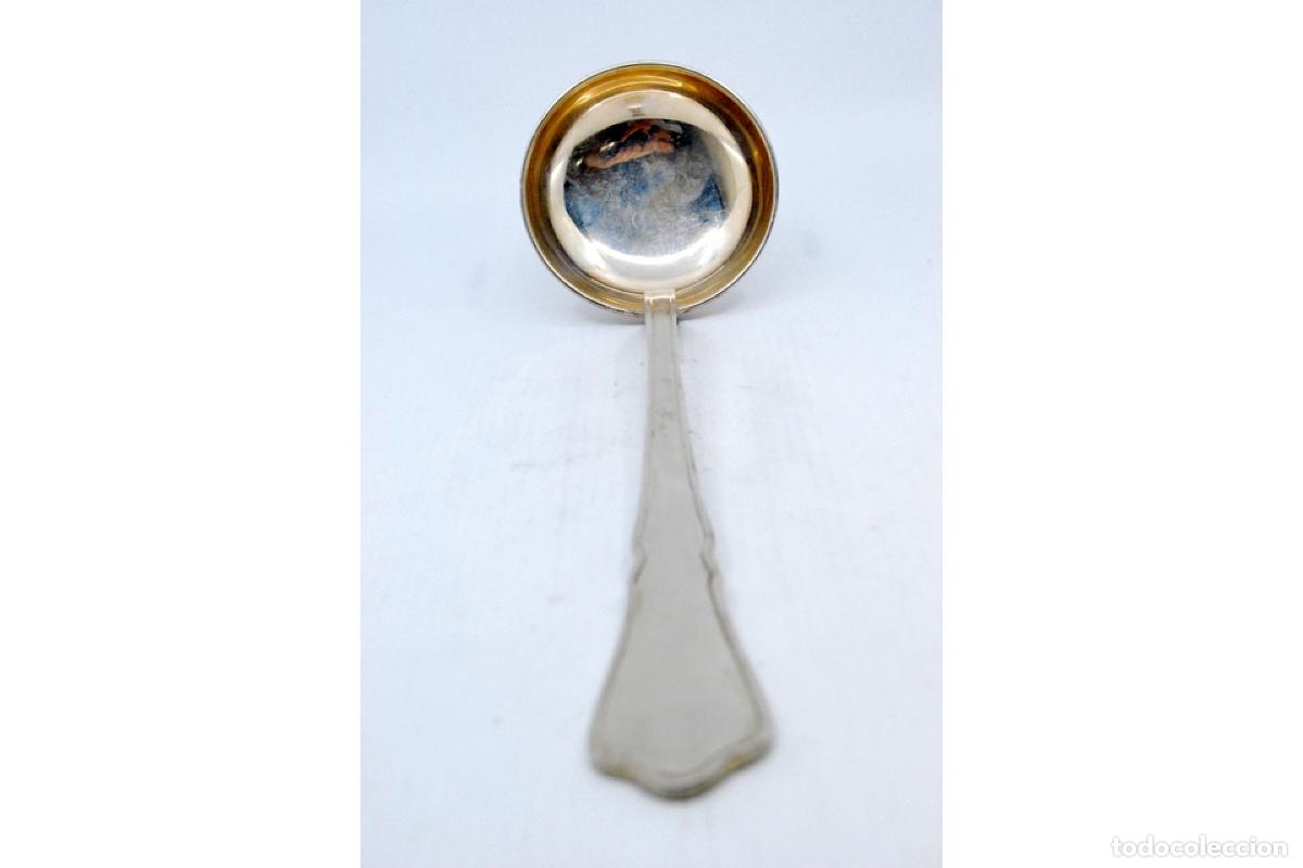 Antig&uuml;edades: Cuchar&oacute;n de sopa de plata - Foto 2