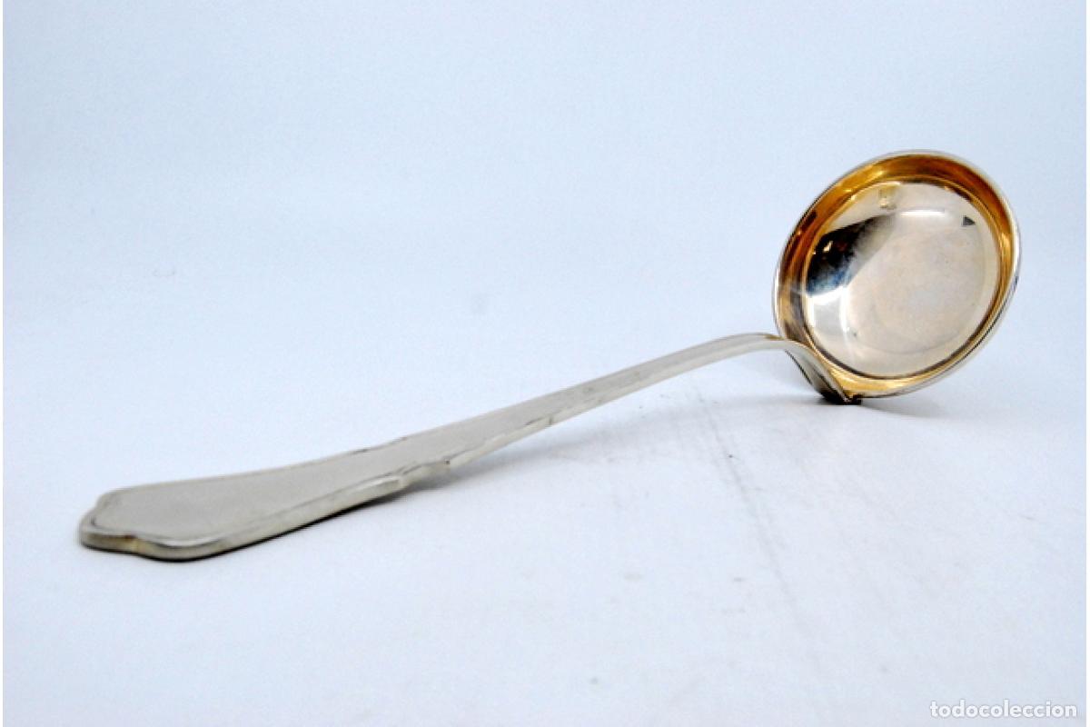 Antig&uuml;edades: Cuchar&oacute;n de sopa de plata - Foto 3