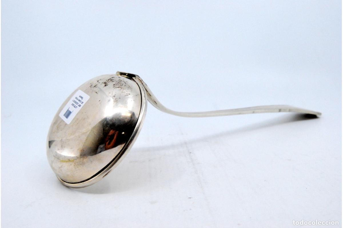 Antig&uuml;edades: Cuchar&oacute;n de sopa de plata - Foto 4