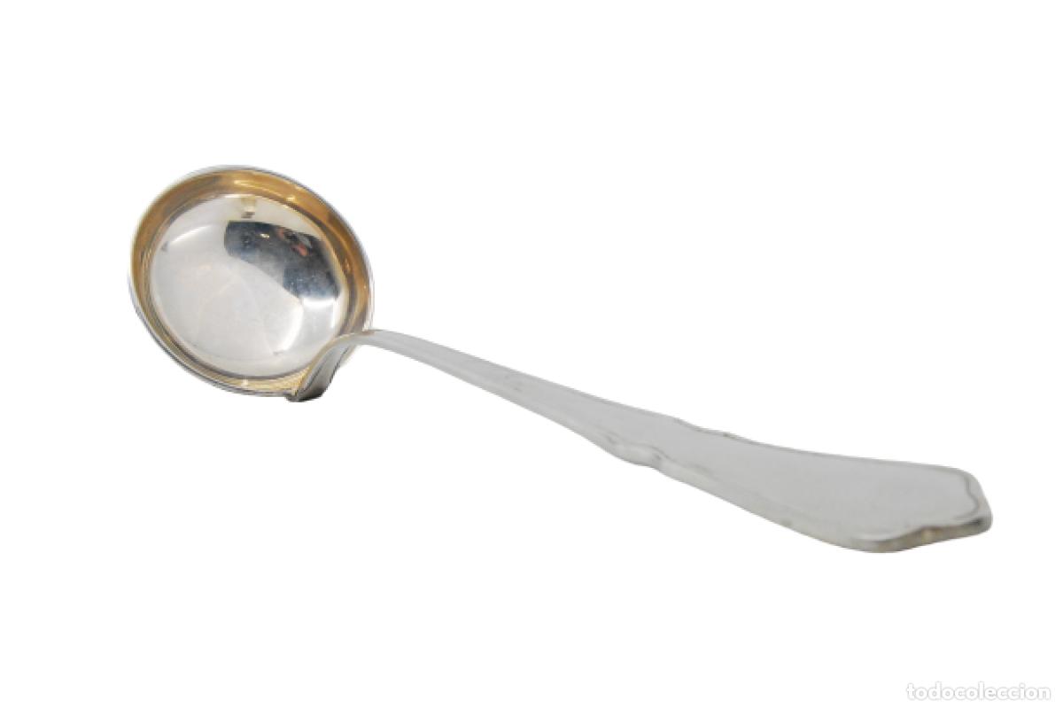 Antig&uuml;edades: Cuchar&oacute;n de sopa de plata - Foto 1
