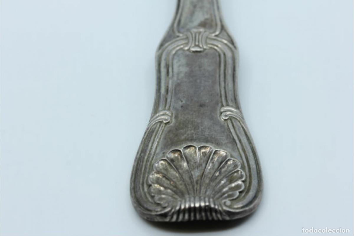 Antig&uuml;edades: Cuchar&oacute;n de sopa de plata - Foto 2