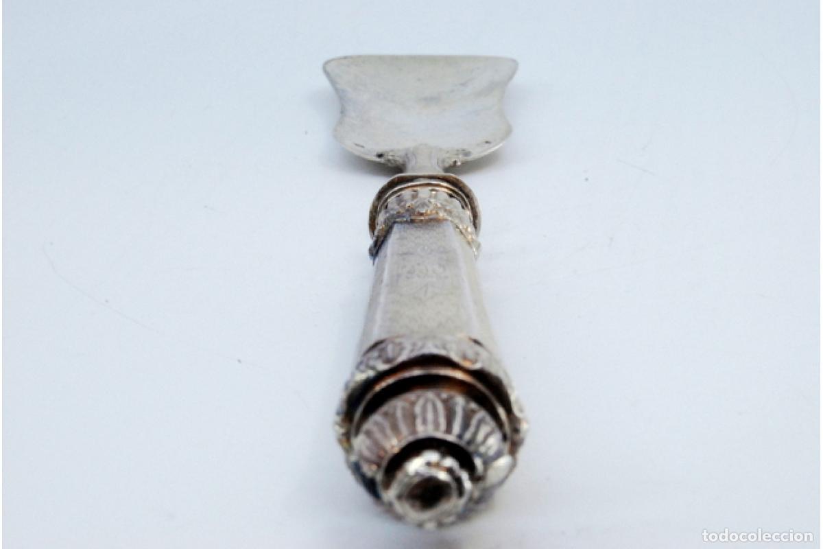 Antig&uuml;edades: Cuchara de az&uacute;car, de plata - Foto 3