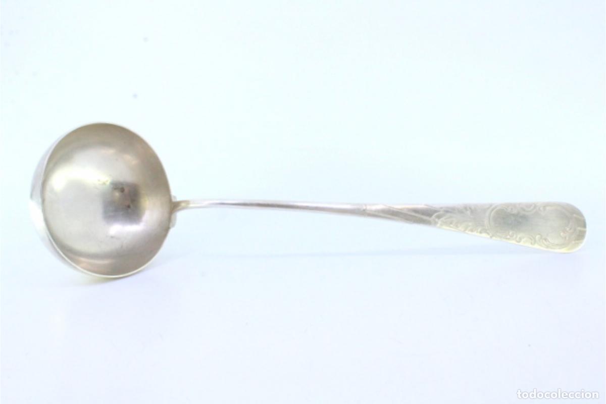Antig&uuml;edades: Cuchar&oacute;n de sopa de plata - Foto 5