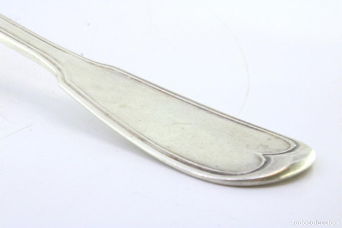 Antig&uuml;edades: Cuchar&oacute;n de sopa de plata - Foto 6