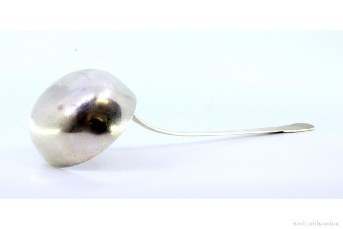 Antig&uuml;edades: Cuchar&oacute;n de sopa de plata - Foto 4