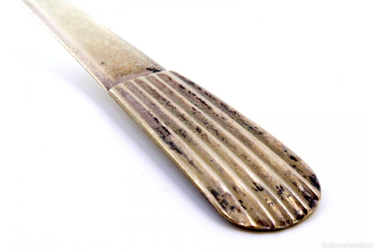 Antig&uuml;edades: Cuchar&oacute;n de sopa de plata - Foto 5