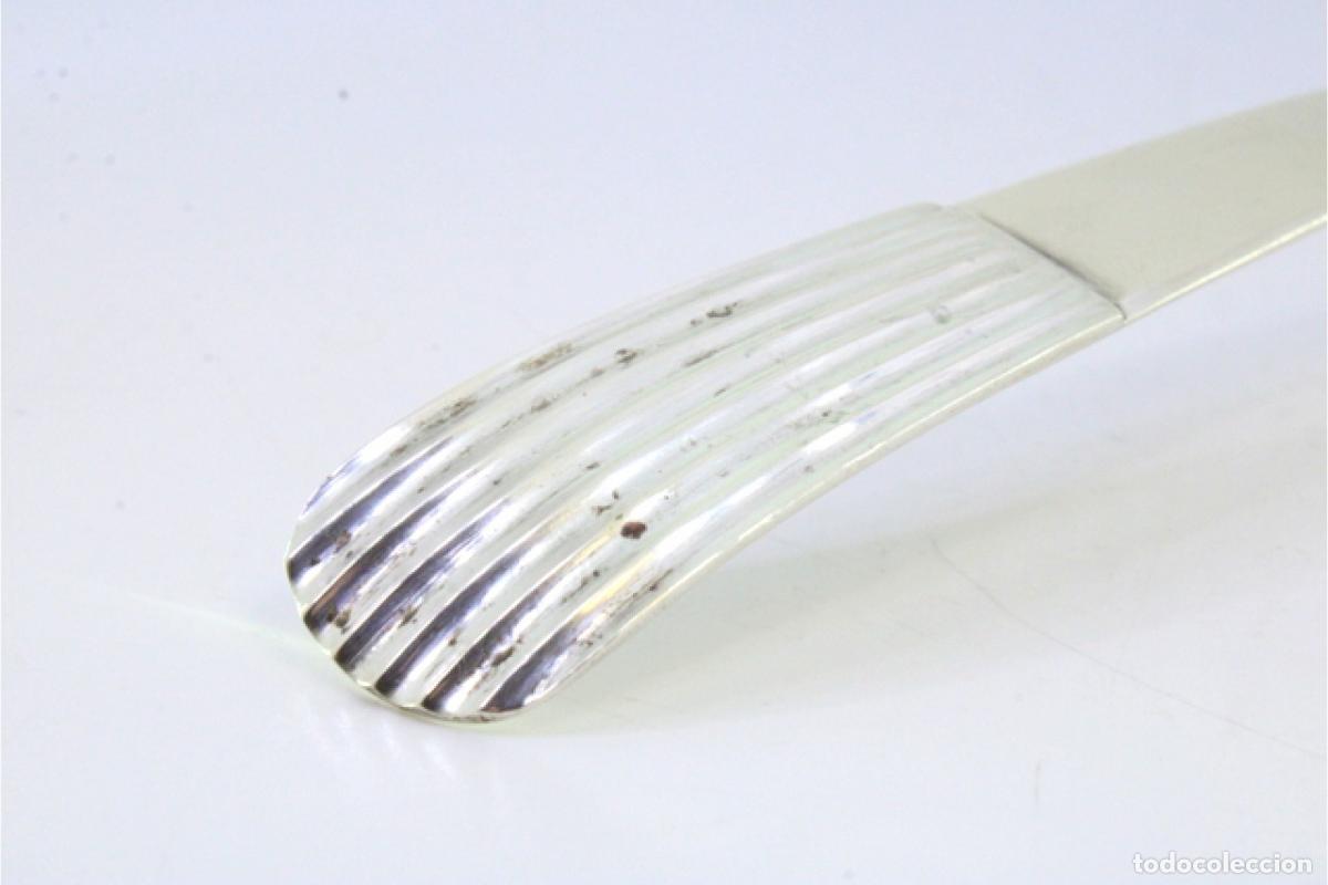 Antig&uuml;edades: Cuchar&oacute;n de sopa de plata - Foto 5