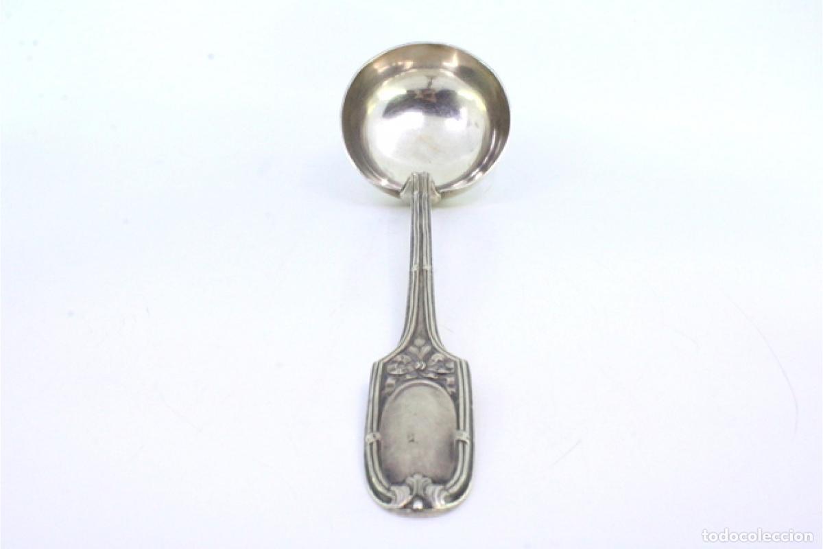 Antig&uuml;edades: Cuchar&oacute;n de sopa de plata - Foto 2