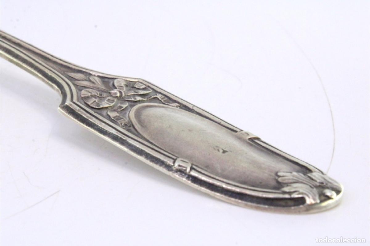 Antig&uuml;edades: Cuchar&oacute;n de sopa de plata - Foto 5