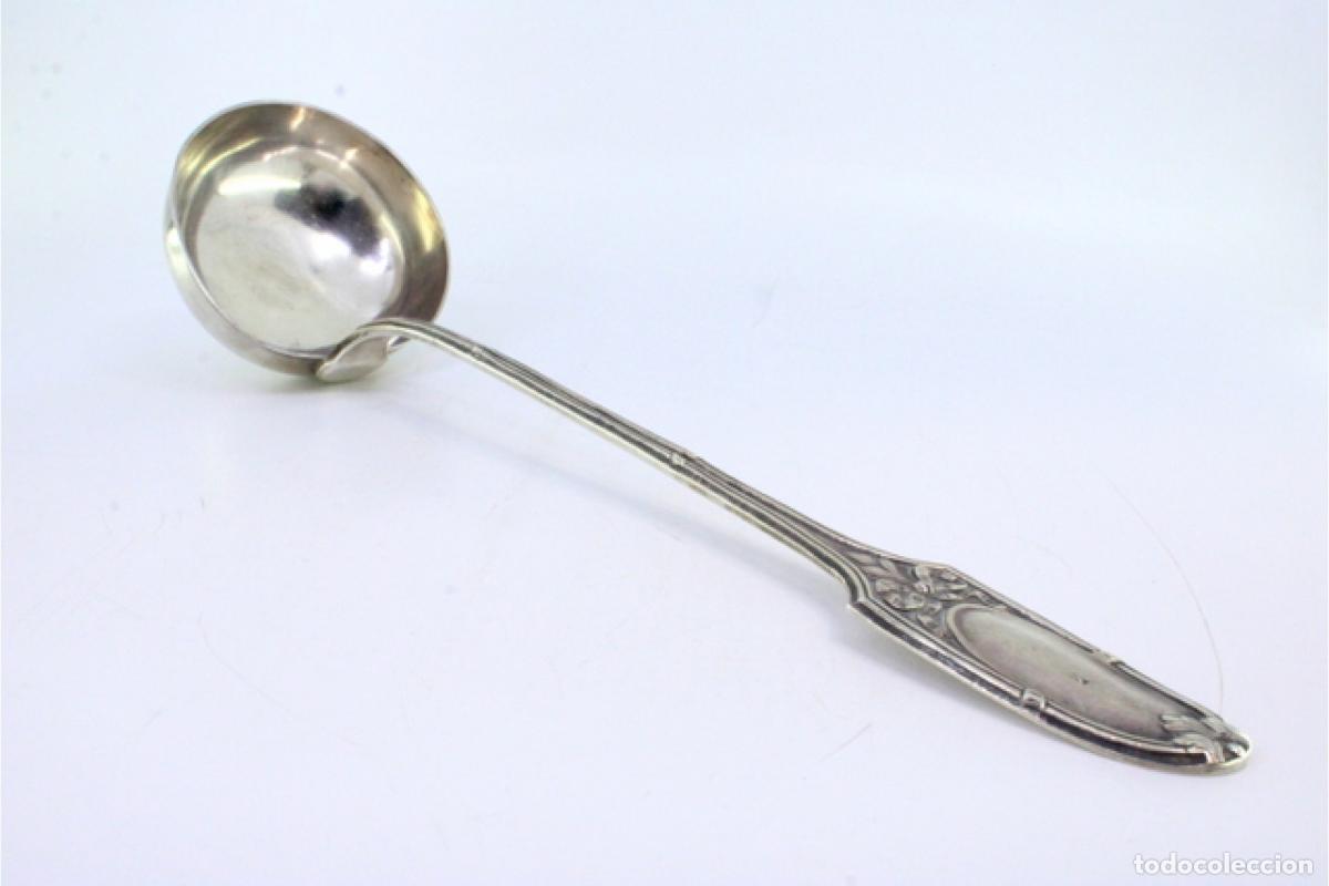 Antig&uuml;edades: Cuchar&oacute;n de sopa de plata - Foto 7
