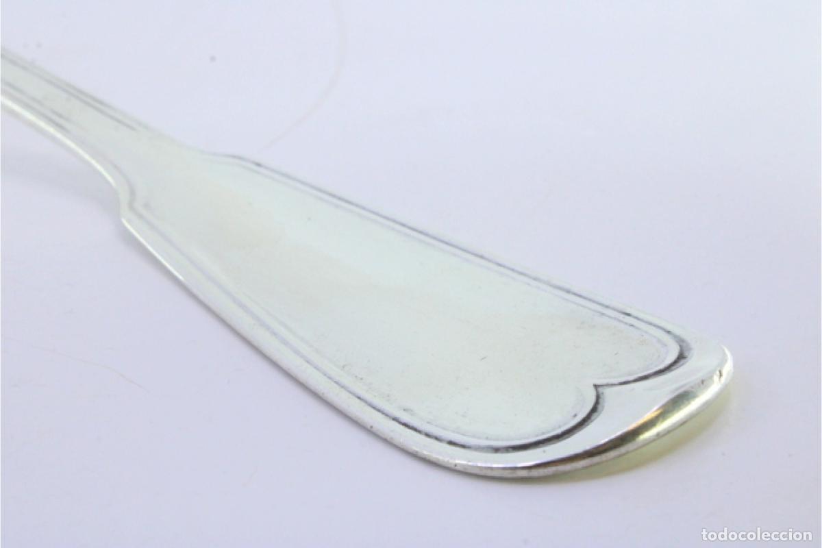 Antig&uuml;edades: Cuchar&oacute;n de sopa de plata - Foto 2