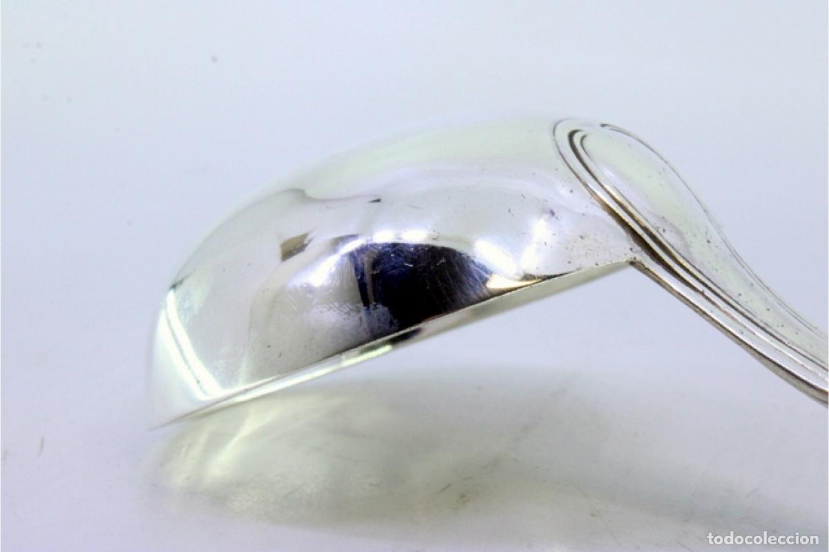 Antig&uuml;edades: Cuchar&oacute;n de sopa de plata - Foto 6