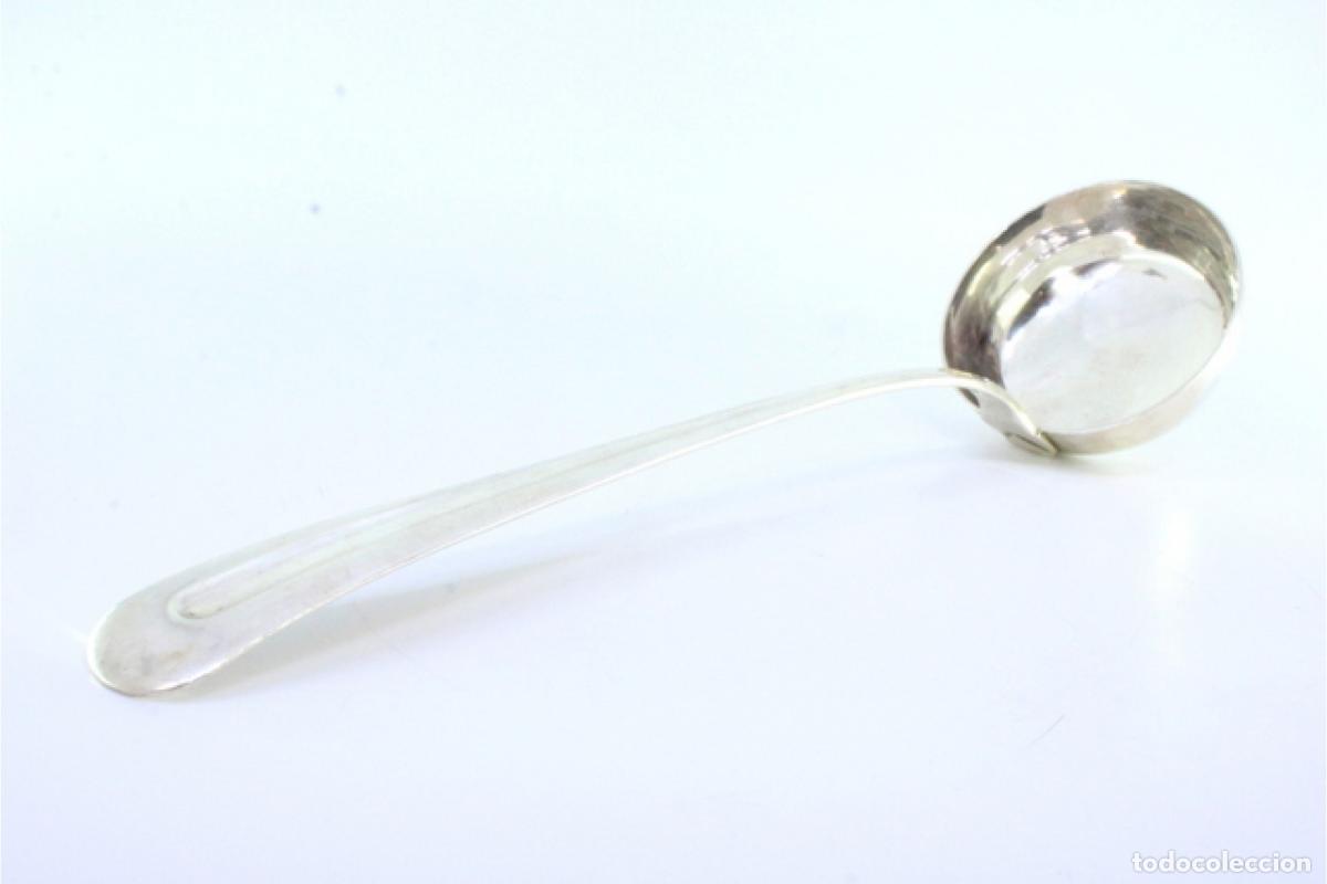 Antig&uuml;edades: Cuchar&oacute;n de sopa de plata - Foto 4