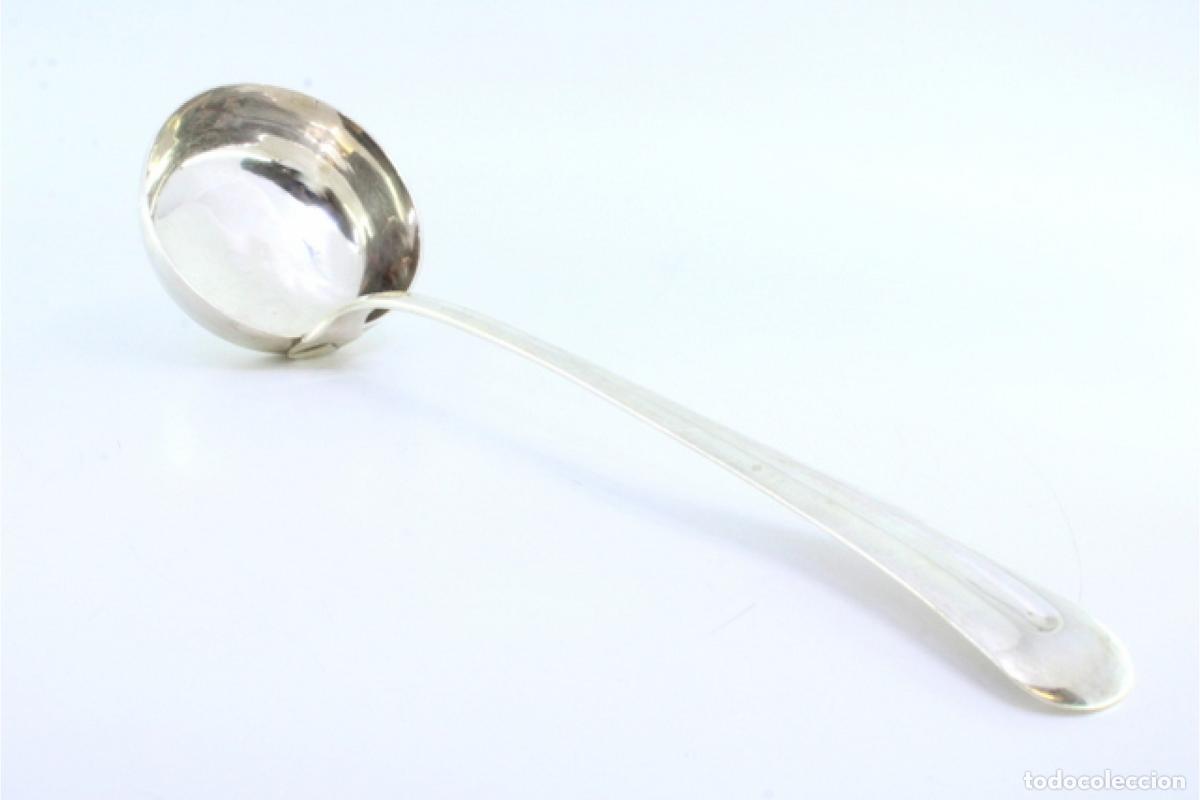 Antig&uuml;edades: Cuchar&oacute;n de sopa de plata - Foto 5