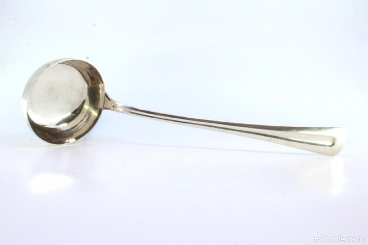 Antig&uuml;edades: Cuchar&oacute;n de sopa de plata - Foto 7