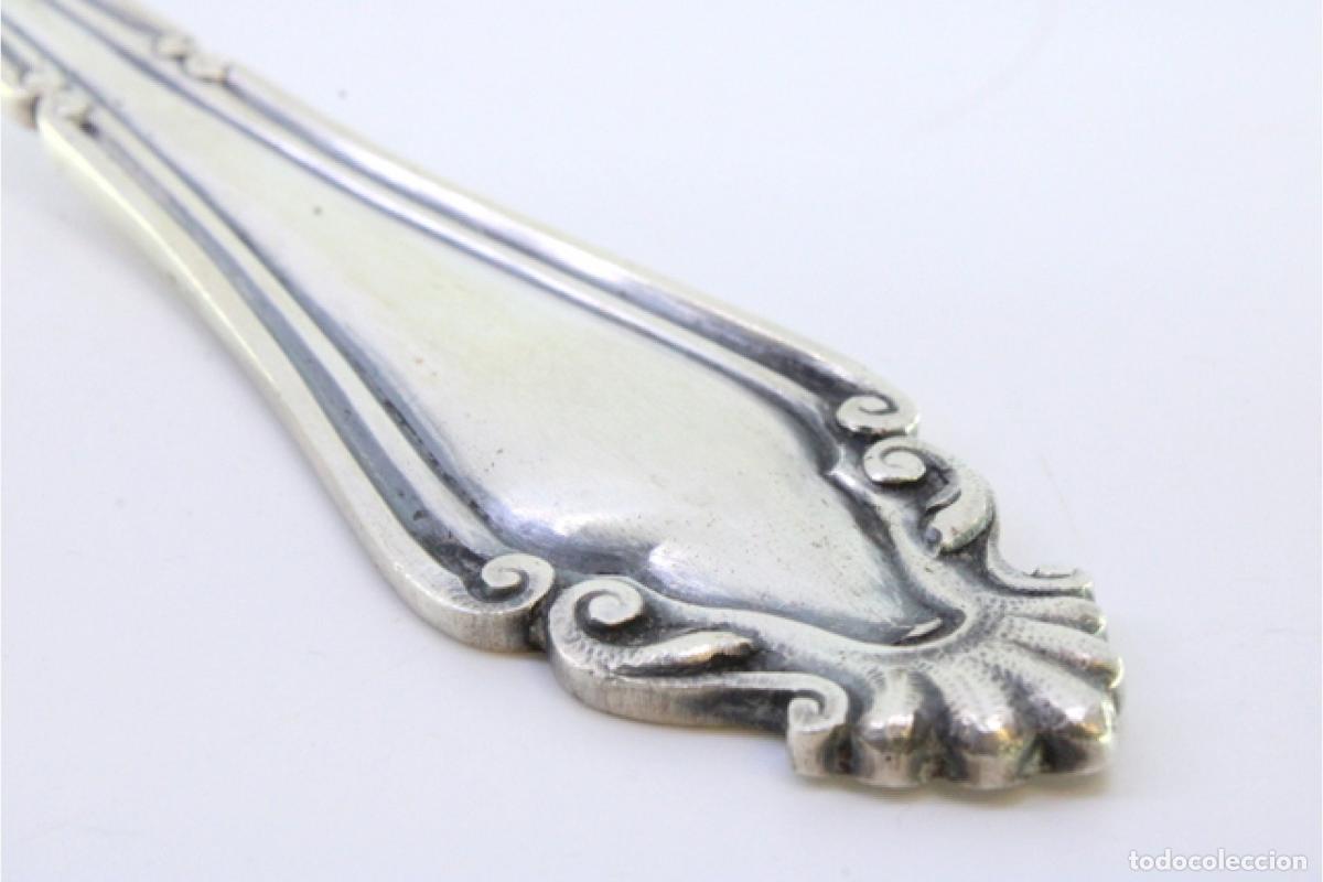 Antig&uuml;edades: Cuchar&oacute;n de sopa de plata - Foto 3