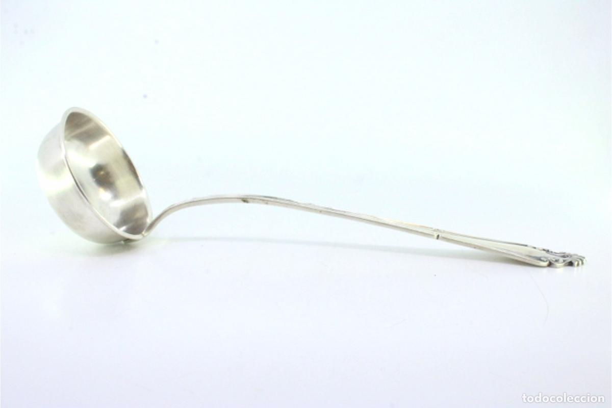 Antig&uuml;edades: Cuchar&oacute;n de sopa de plata - Foto 5