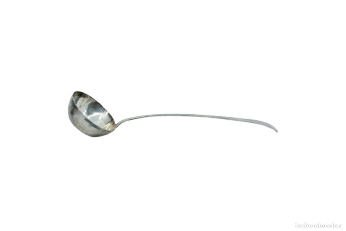 Antiquit&auml;ten: Cuchar&oacute;n de sopa de plata