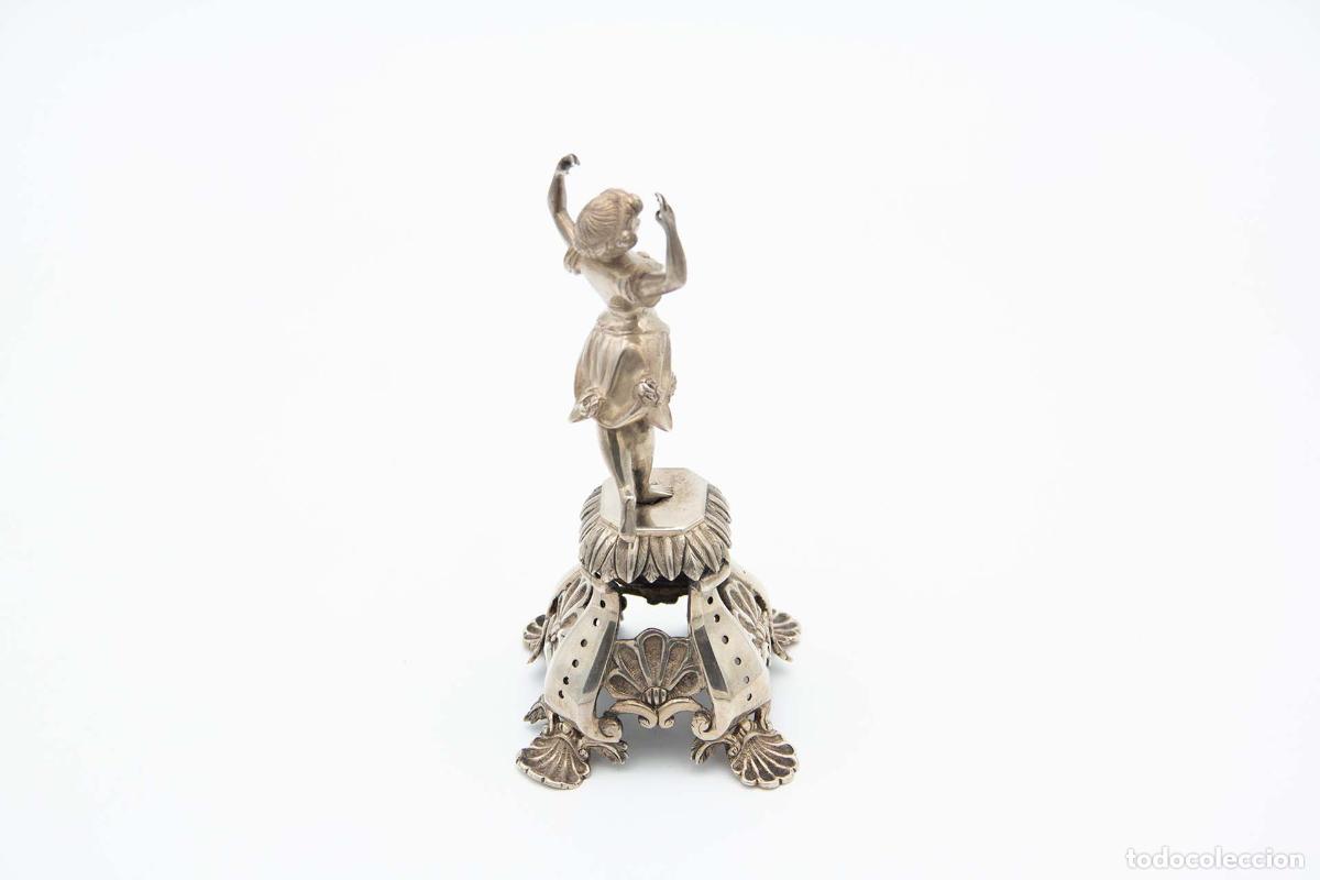 Antig&uuml;edades: Palillero de plata - Bailarina - Foto 3
