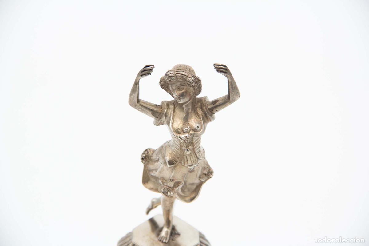 Antig&uuml;edades: Palillero de plata - Bailarina - Foto 4
