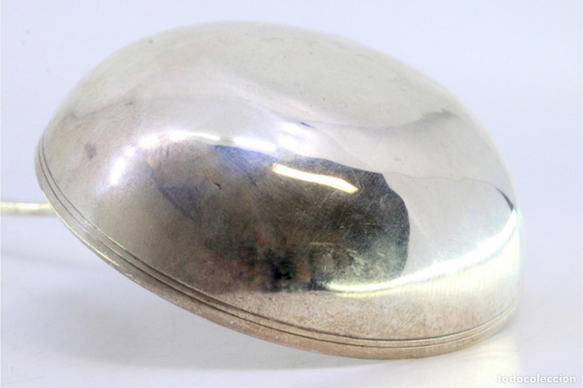 Antig&uuml;edades: Cuchar&oacute;n de sopa de plata - Foto 4