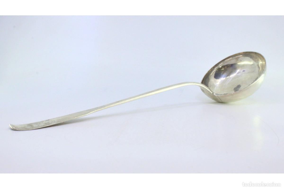 Antig&uuml;edades: Cuchar&oacute;n de sopa de plata - Foto 6