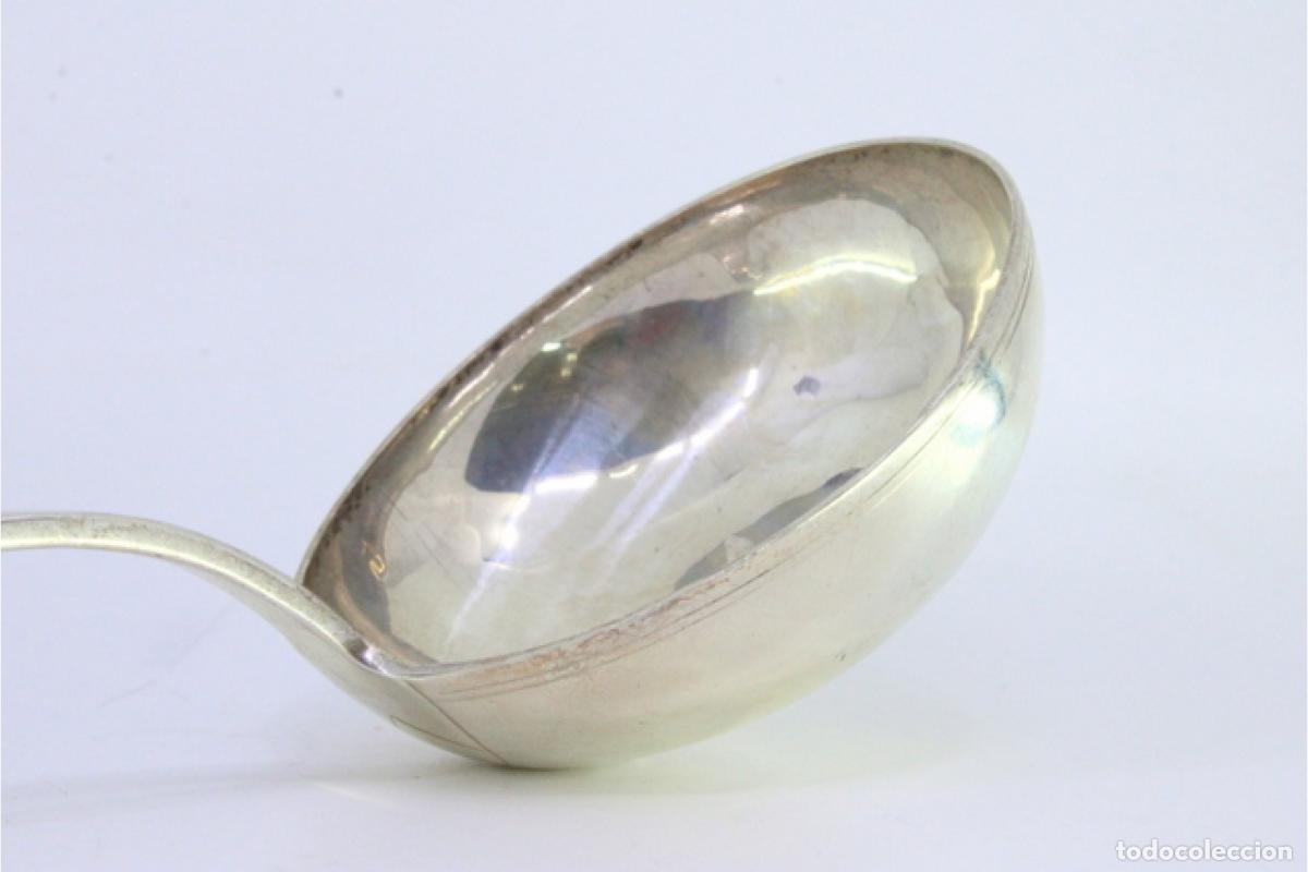 Antig&uuml;edades: Cuchar&oacute;n de sopa de plata - Foto 7