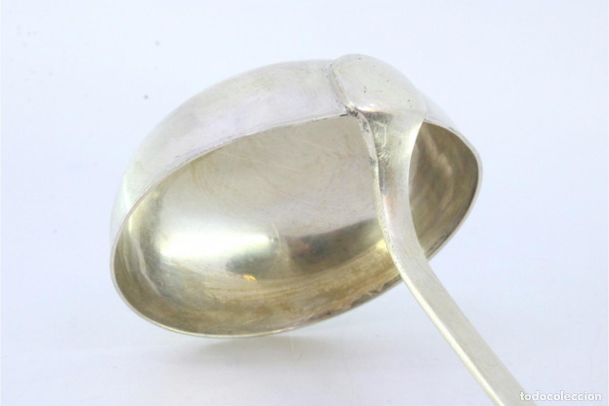 Antig&uuml;edades: Cuchar&oacute;n de sopa de plata - Foto 4