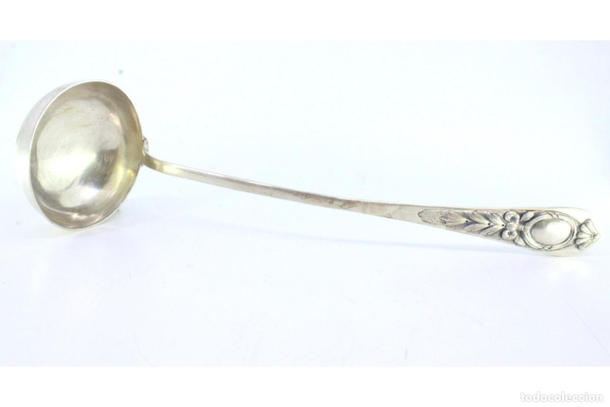 Antig&uuml;edades: Cuchar&oacute;n de sopa de plata - Foto 5