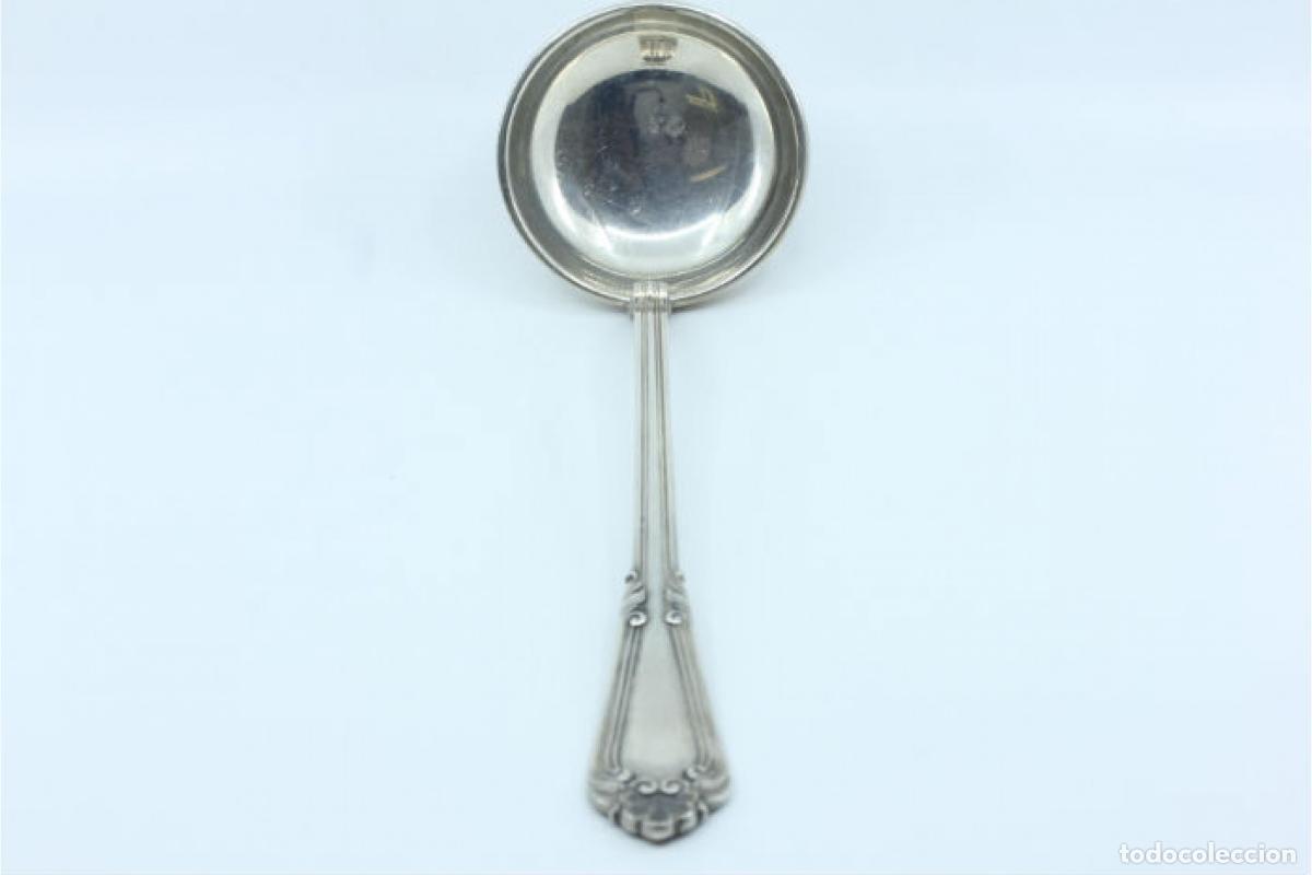 Antig&uuml;edades: Cuchar&oacute;n de sopa de plata - Foto 4