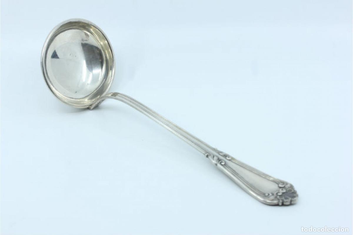 Antig&uuml;edades: Cuchar&oacute;n de sopa de plata - Foto 5