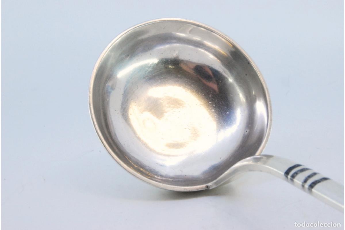 Antig&uuml;edades: Cuchar&oacute;n de sopa de plata - Foto 4