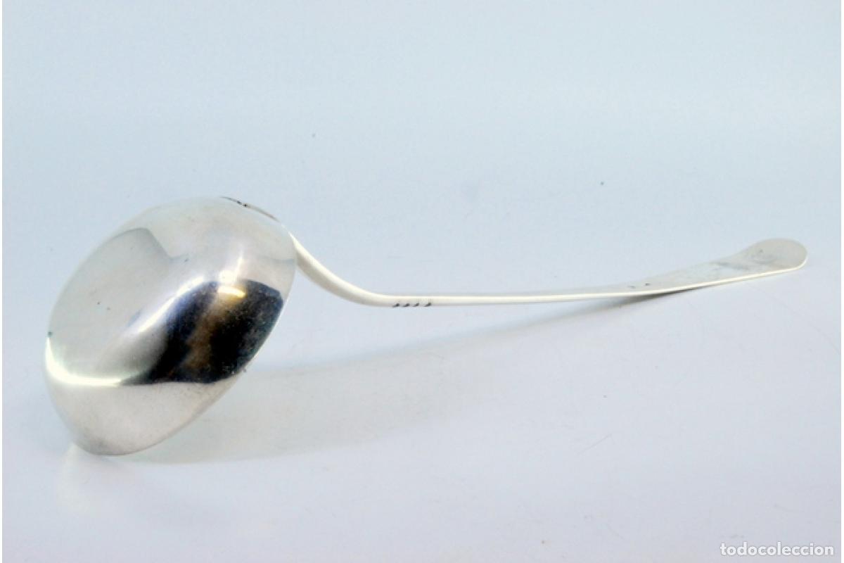 Antig&uuml;edades: Cuchar&oacute;n de sopa de plata - Foto 5