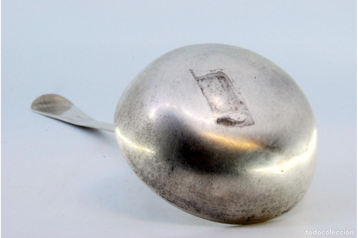 Antig&uuml;edades: Cuchar&oacute;n de sopa de plata - Foto 4