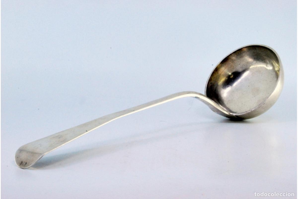 Antig&uuml;edades: Cuchar&oacute;n de sopa de plata - Foto 6