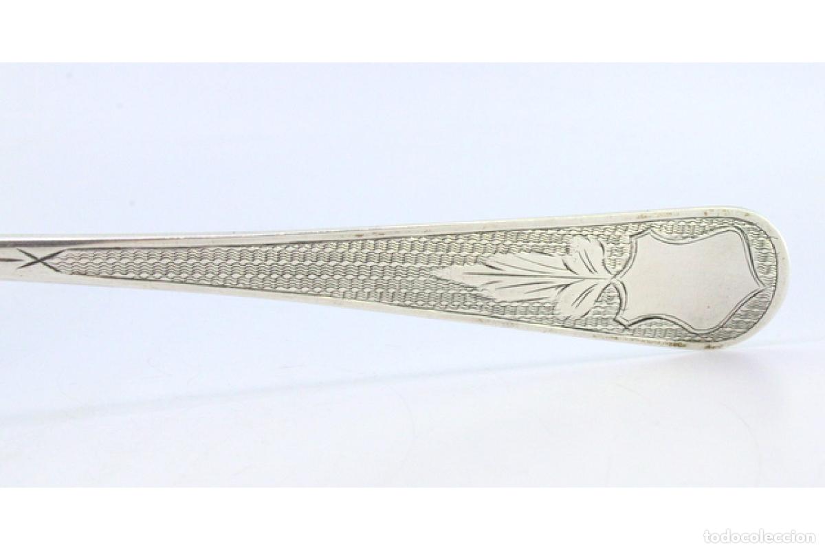 Antig&uuml;edades: Cuchar&oacute;n de sopa de plata - Foto 5