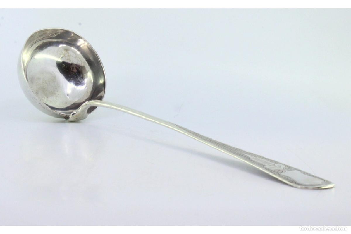 Antig&uuml;edades: Cuchar&oacute;n de sopa de plata - Foto 7