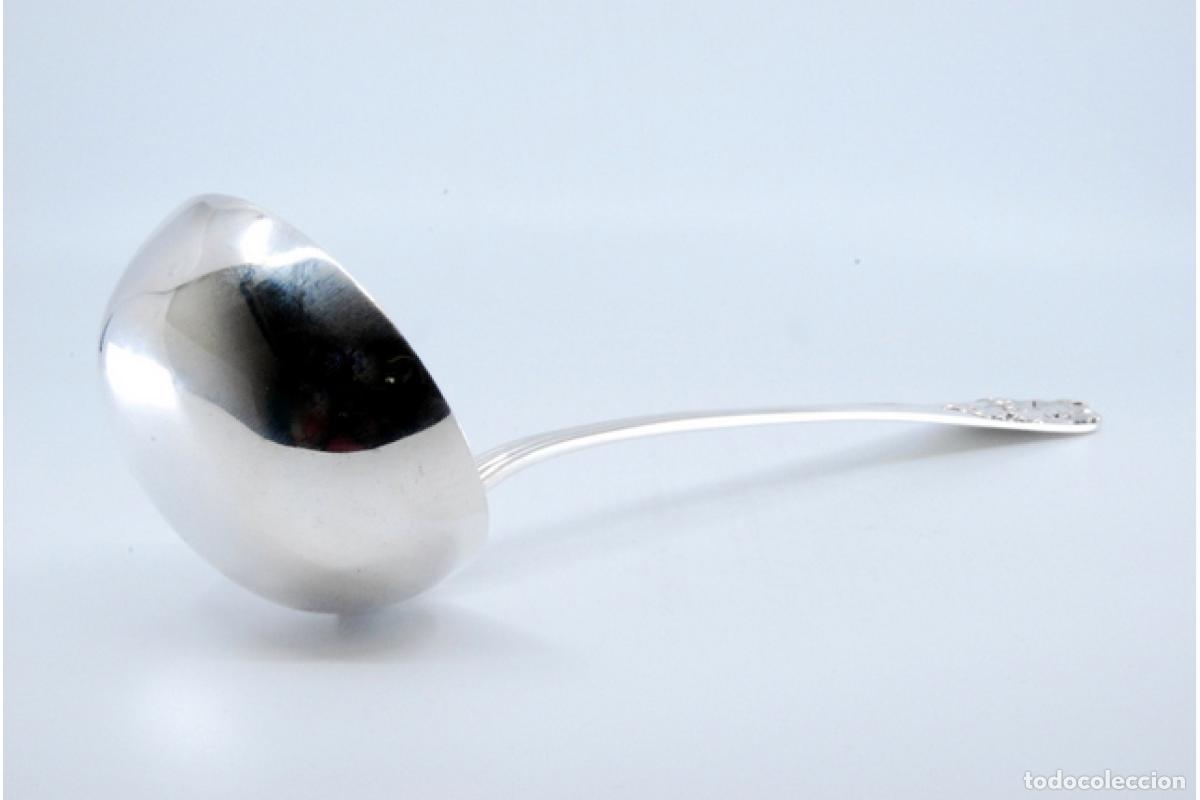 Antig&uuml;edades: Cuchar&oacute;n de sopa de plata - Foto 6