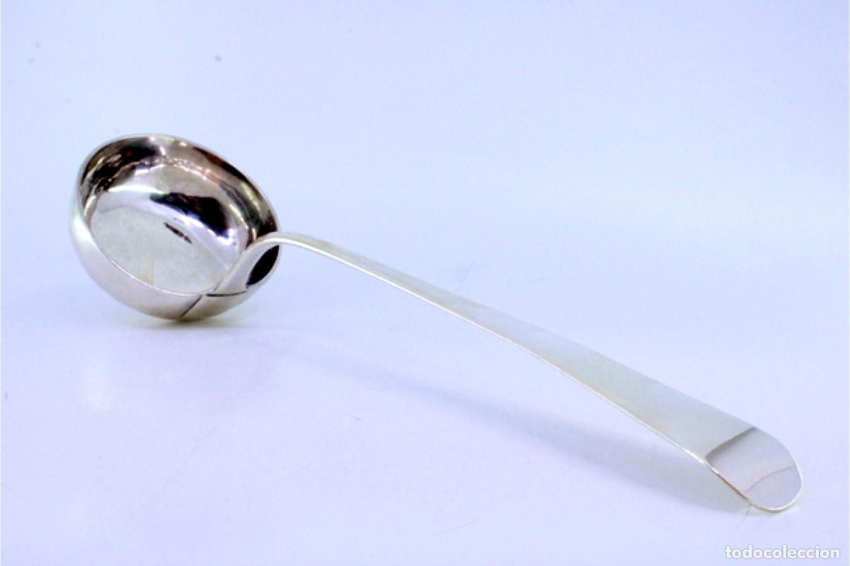 Antig&uuml;edades: Cuchar&oacute;n de sopa de plata - Foto 6