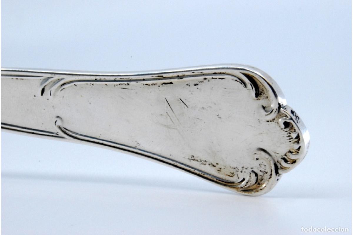 Antig&uuml;edades: Cuchar&oacute;n de sopa de plata - Foto 4