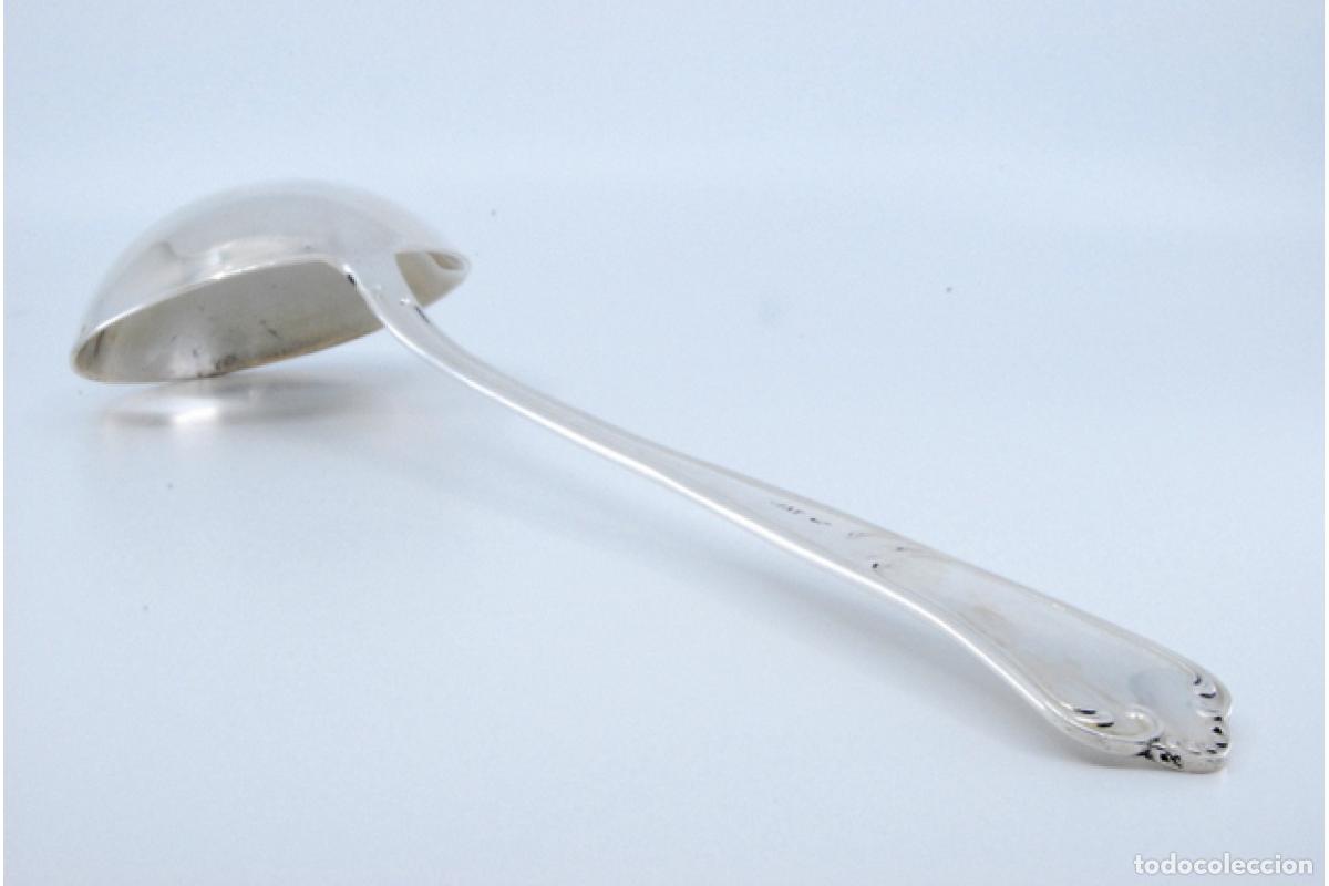 Antig&uuml;edades: Cuchar&oacute;n de sopa de plata - Foto 6