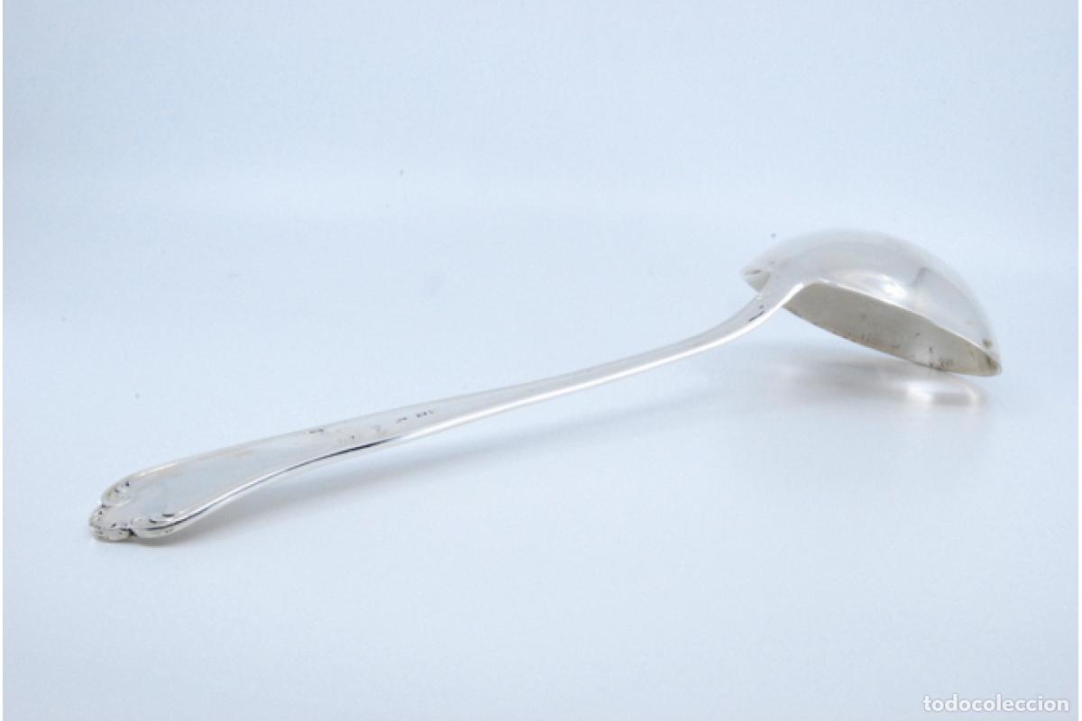 Antig&uuml;edades: Cuchar&oacute;n de sopa de plata - Foto 7