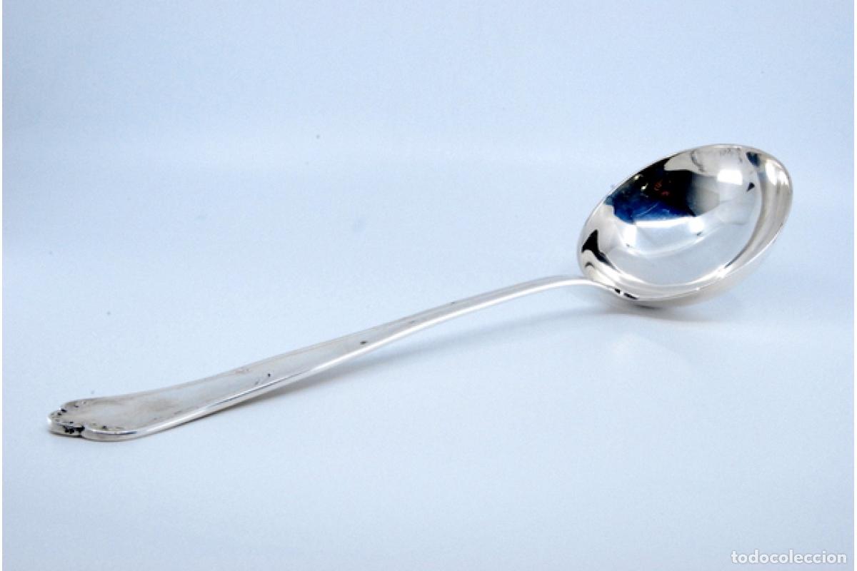 Antig&uuml;edades: Cuchar&oacute;n de sopa de plata - Foto 8
