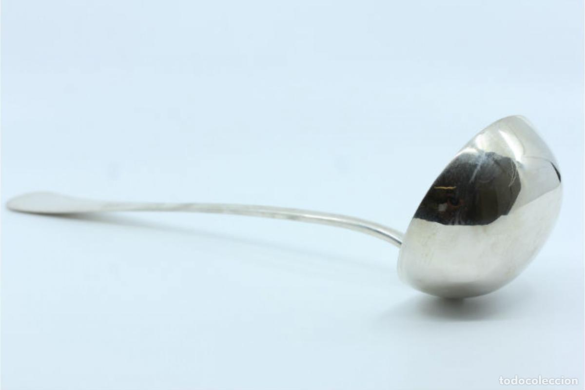 Antig&uuml;edades: Cuchar&oacute;n de sopa de plata - Foto 5