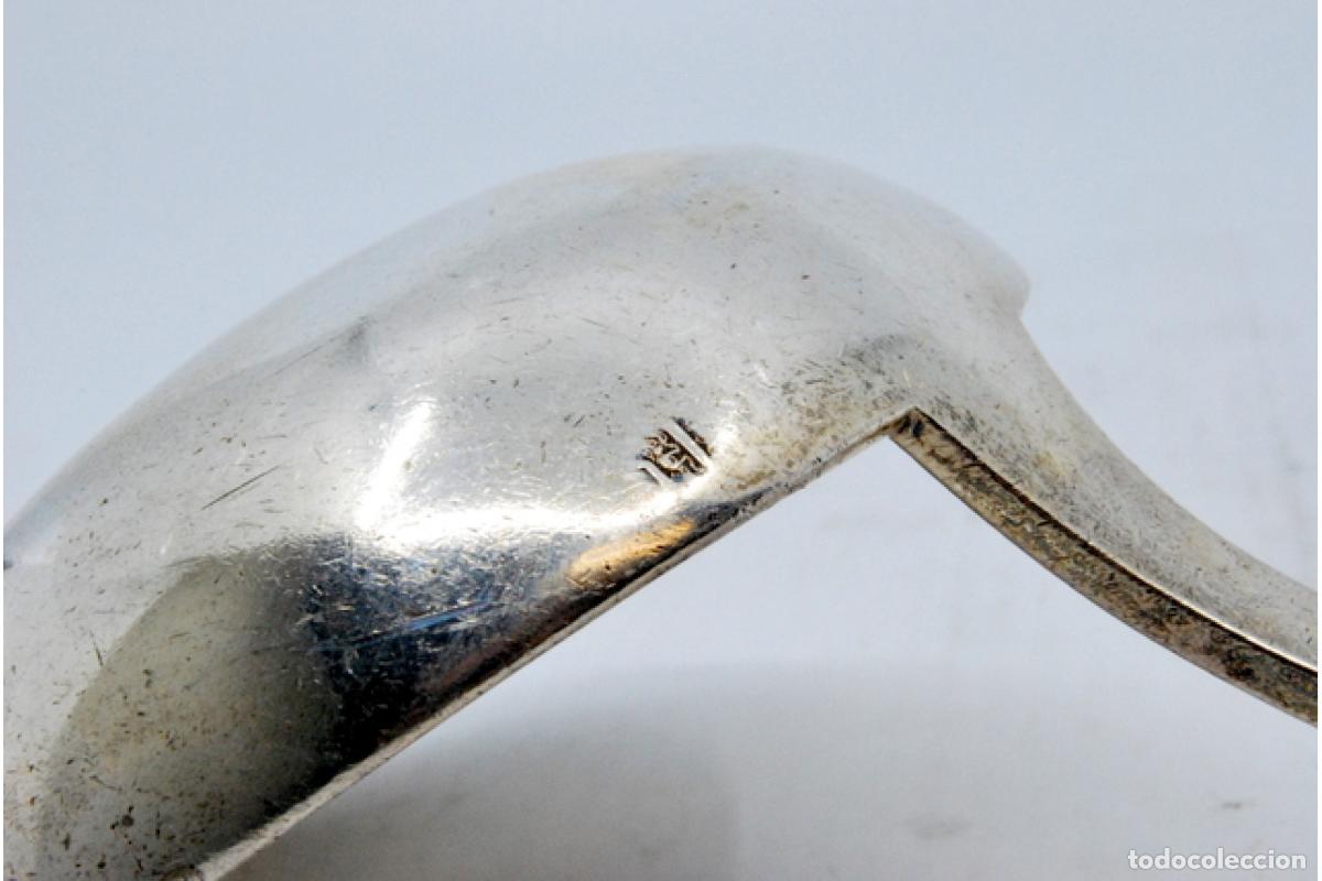Antig&uuml;edades: Cuchar&oacute;n de sopa de plata - Foto 6