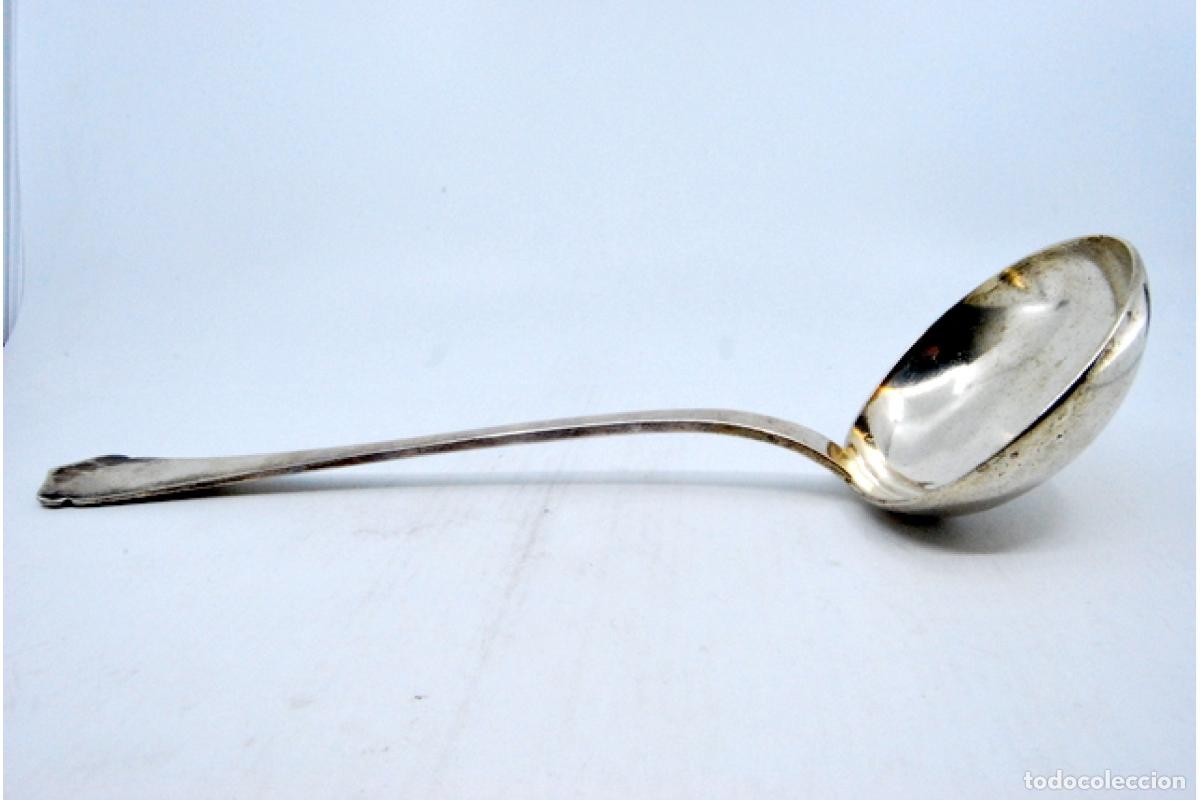 Antig&uuml;edades: Cuchar&oacute;n de sopa de plata - Foto 7