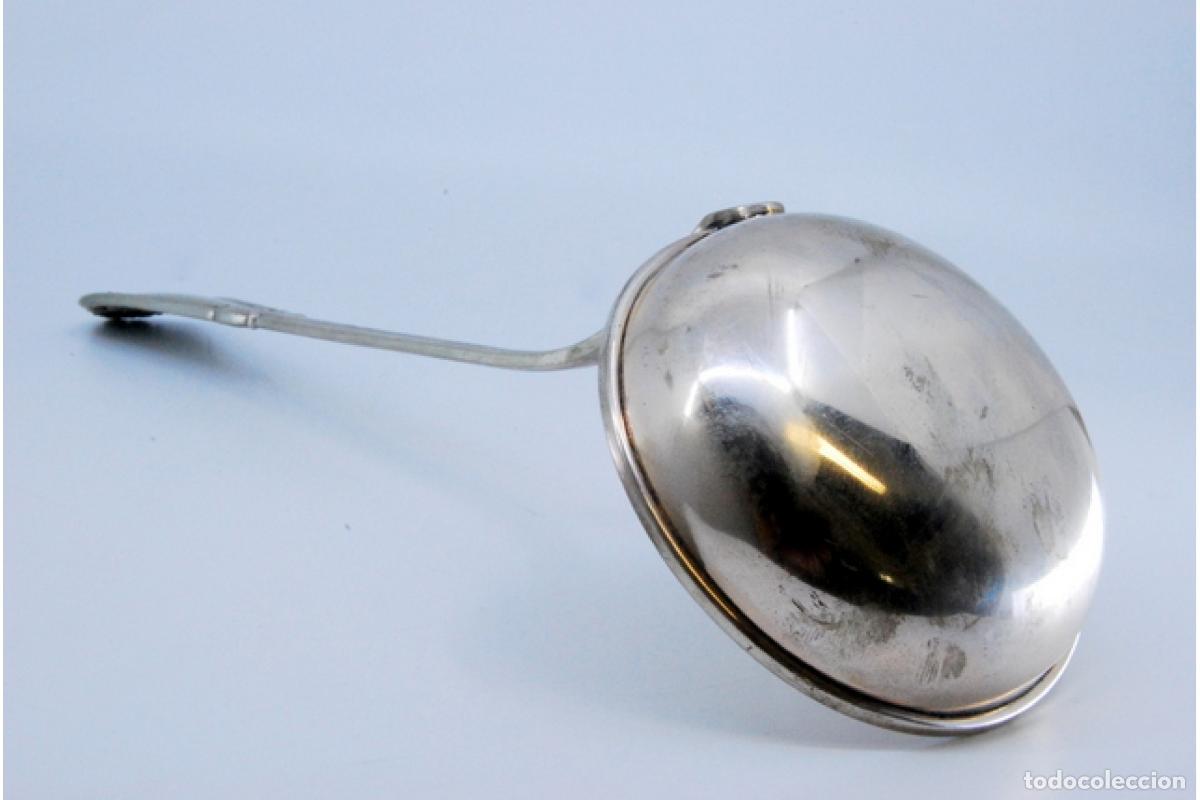 Antig&uuml;edades: Cuchar&oacute;n de sopa de plata - Foto 5