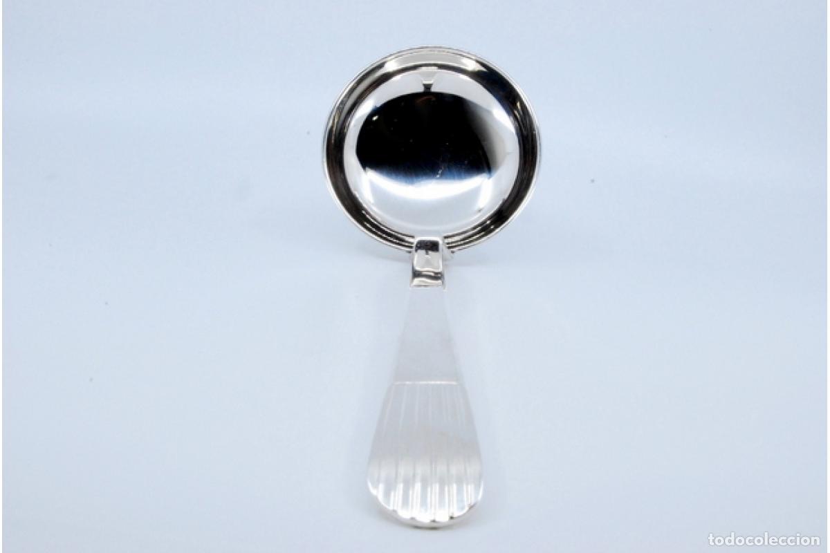 Antig&uuml;edades: Cuchar&oacute;n de sopa de plata - Foto 4