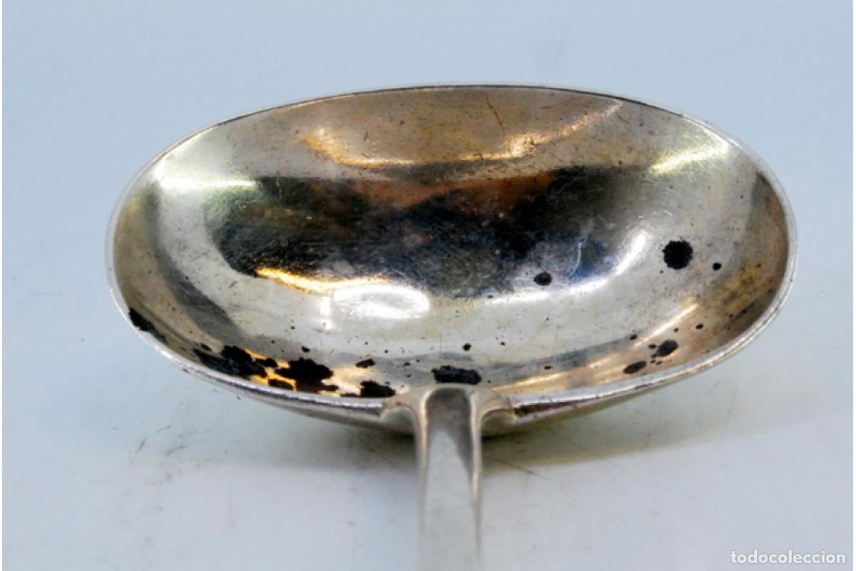 Antig&uuml;edades: Cuchar&oacute;n de sopa de plata - Foto 5