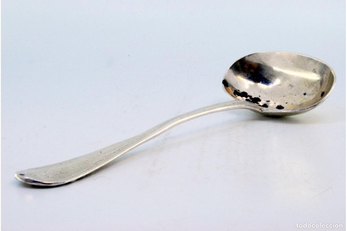 Antig&uuml;edades: Cuchar&oacute;n de sopa de plata - Foto 6